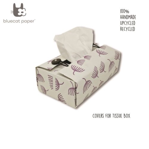 Paper tissue box cover