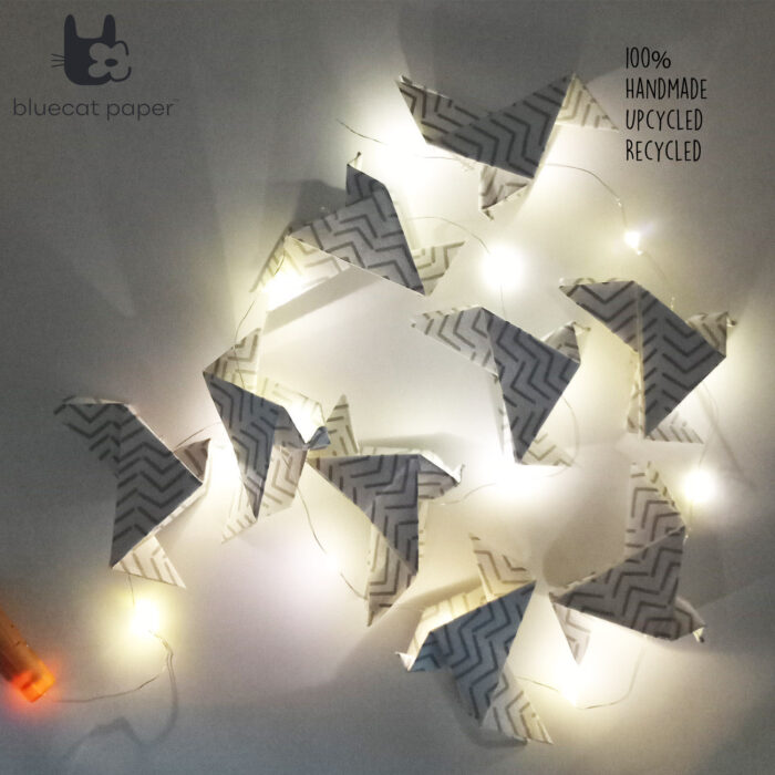 Handmade paper lights
