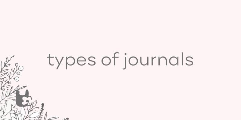 Types of journals