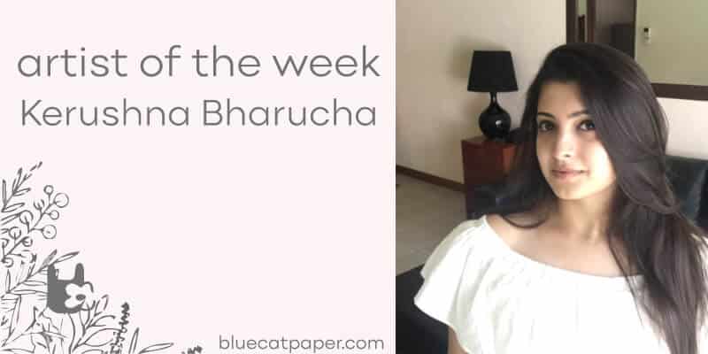 Artist of the week kerushna bharucha
