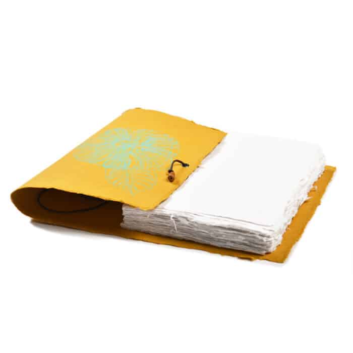 Coptic mustard notebooks 4