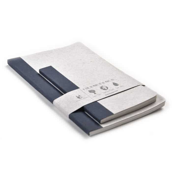 Grey solid notebooks 2